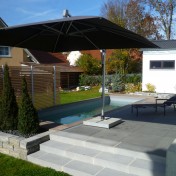 Pool und Terrasse RAL 9006 Lärche (3)